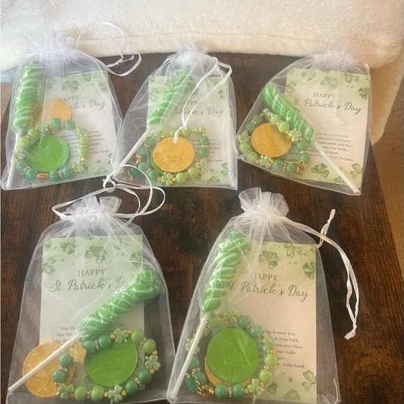 Other - St. Patrick's Day Party Favor Bags set of 5 bags